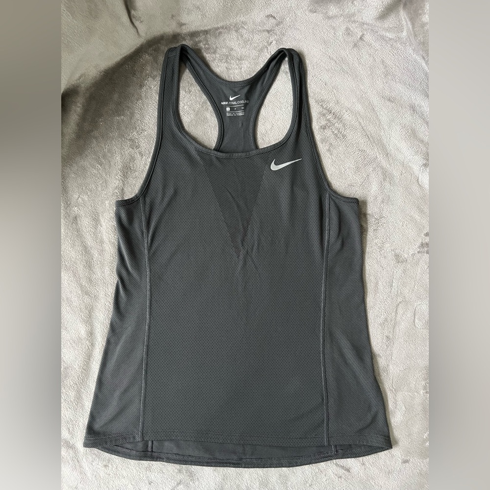 Nike Tank Top Women Size Small Gray
